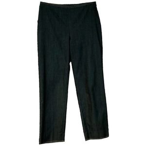 ST. JOHN BLACK LABEL BLUE CASUAL PANTS 2